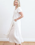 Last Call White Maxi Skirt