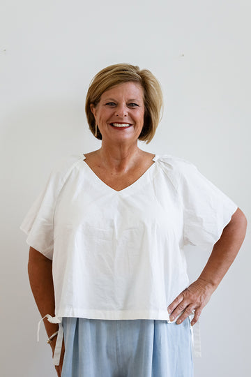 Tie It In A Bow White Blouse