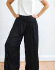 Relaxed Elegance Wide Leg Pants | Taupe