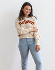 Happy Autumn Crew Neck Sweatshirt