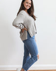 Cozy Up Grey Cardigan