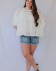 Jean shorts outfit for women from Favored and Common in NC