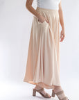 Wide leg pants outfit for women from Favored and Common